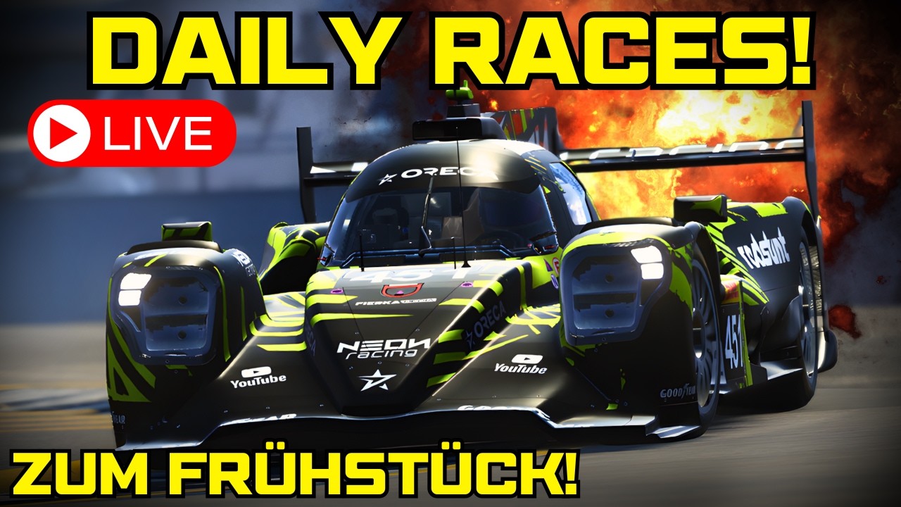 Daily Races zum Früstück! | Le Mans Ultimate | Multistream LIVE