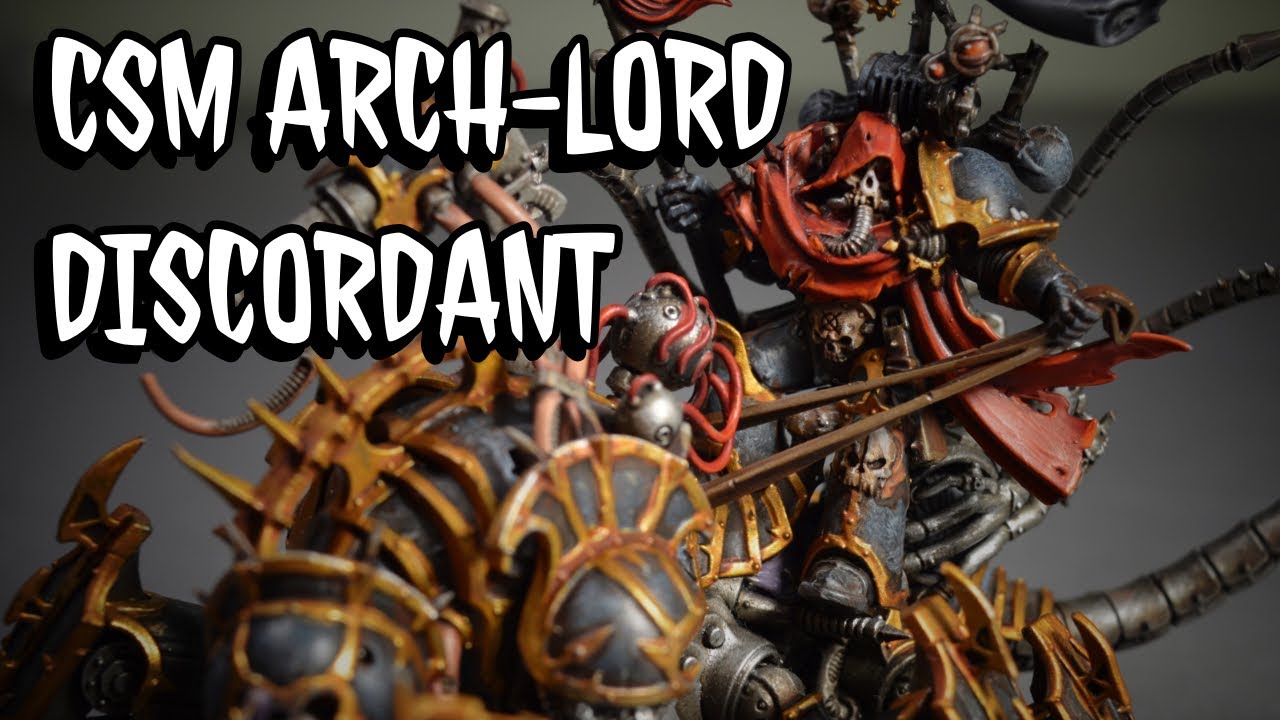 WARHAMMER 40000 &mdash; Chaos Space Marines Vex Machinator Arch-Lord Discordant