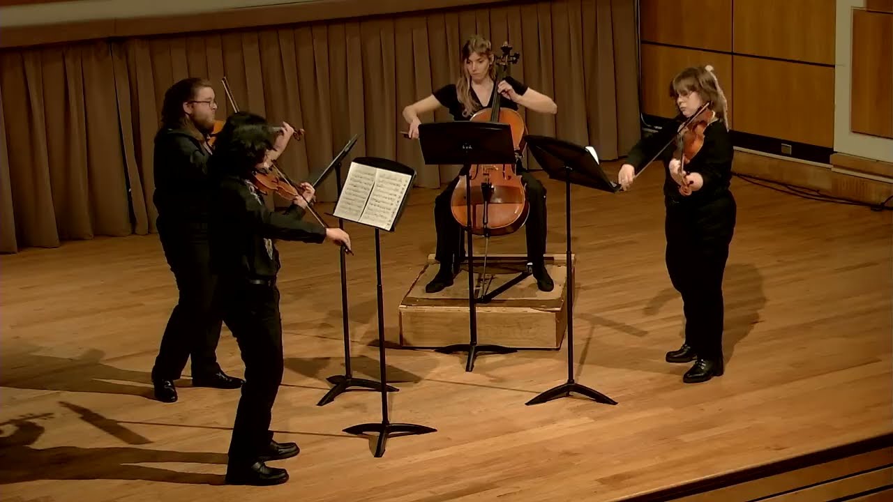 ODU Russell Stanger String Quartet: Haydn String Quartet in C Major, Op. 20, No. 2