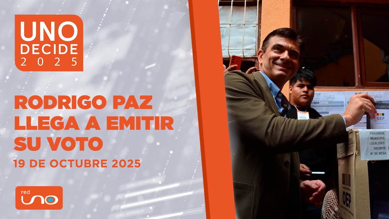 ASÍ VOTÓ RODRIGO PAZ