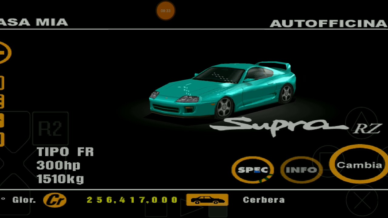 Gran Turismo 1 - All prize cars in all colors (including near all racing modifications)