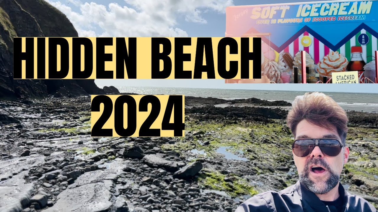 HIDDEN BEACH 2024 Clarach Bay Aberystwyth Wales