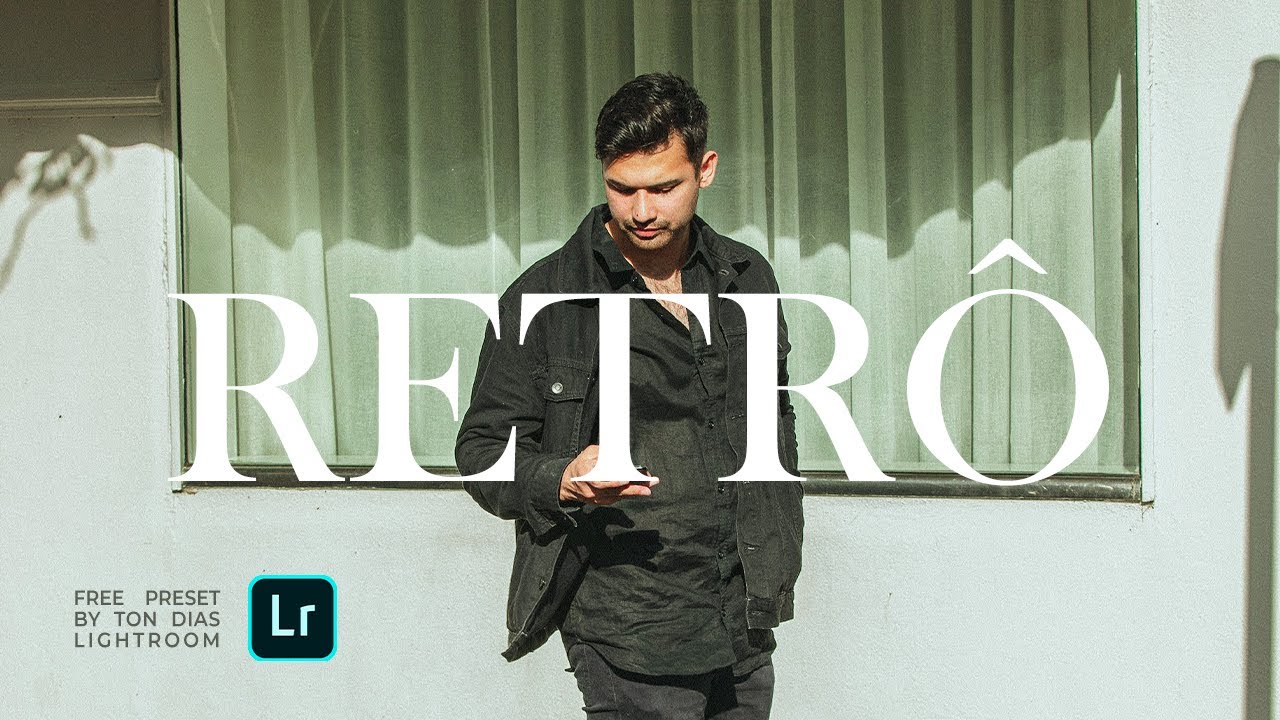 Tutorial - Efeito RETRÔ #39 - Free Preset Lightroom Mobile