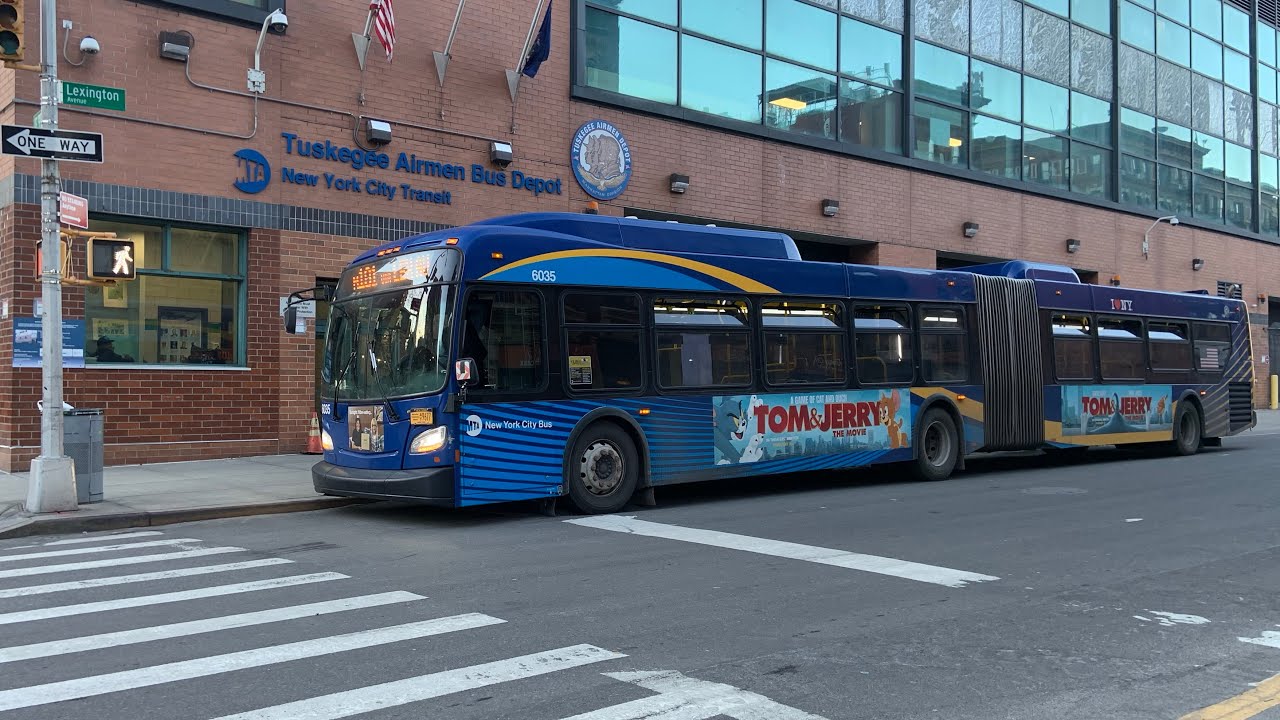 MTA Bus | Bus Action @ Tuskegee Airmen Depot