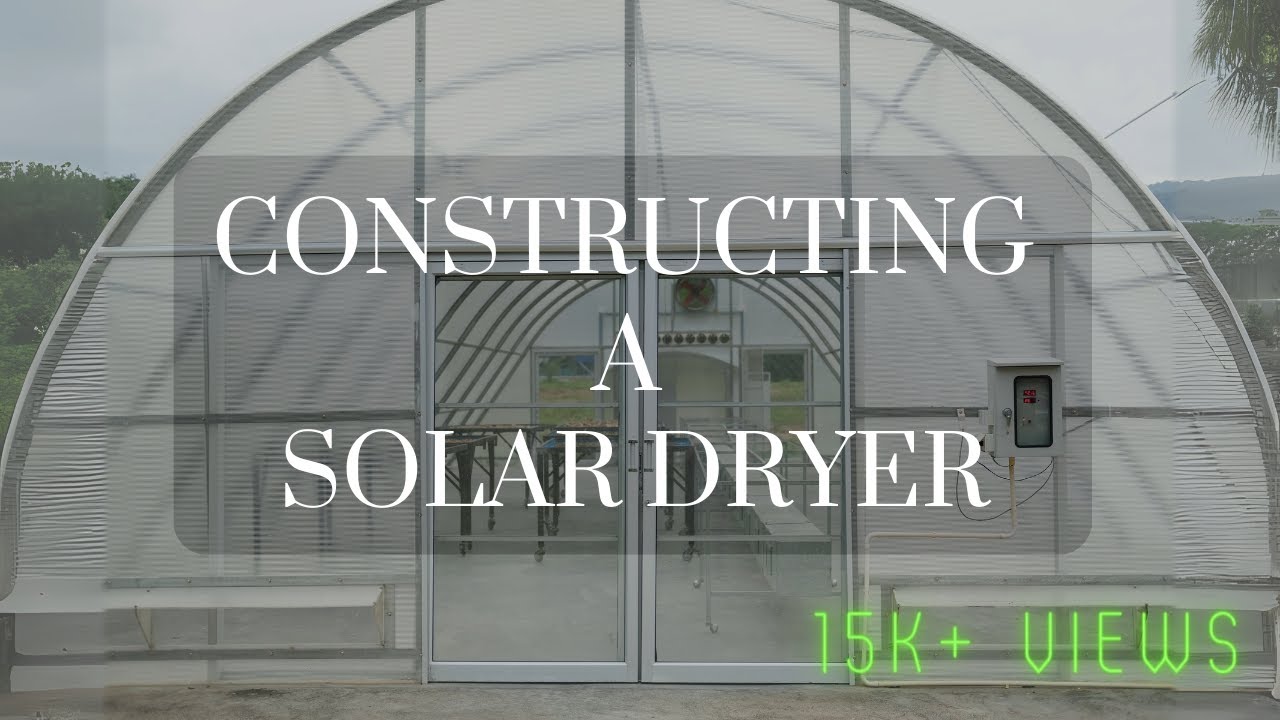 Back2farm's Solar Dryer