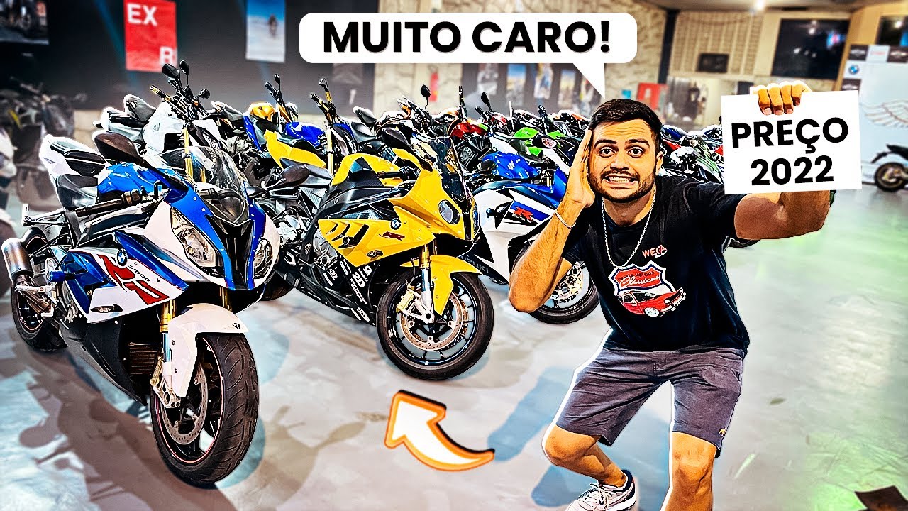 PREÇO DAS MOTOS DE ALTA CILINDRADA EM 2022!!! BMW S1000, HORNET, XJ6 e OUTRAS MOTOS!!!