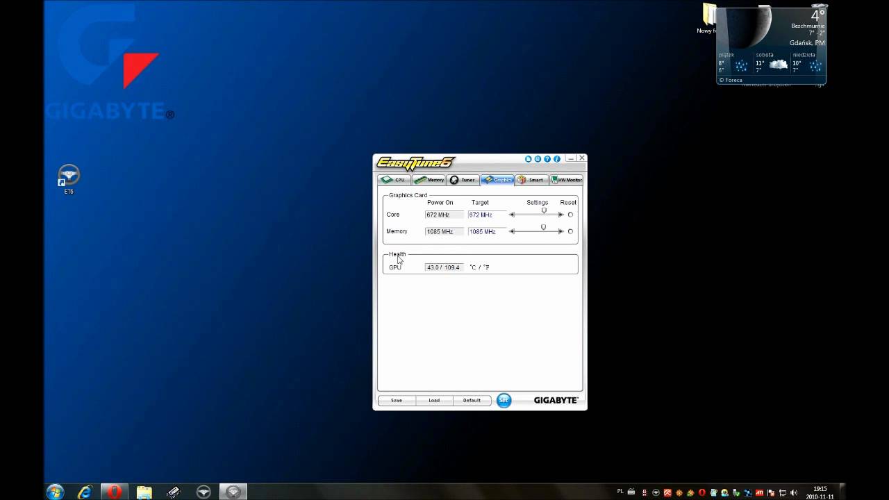 Opis: Gigabyte Easy Tune 6