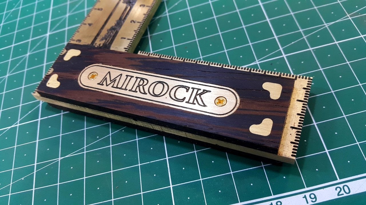 Vintage Brass Square