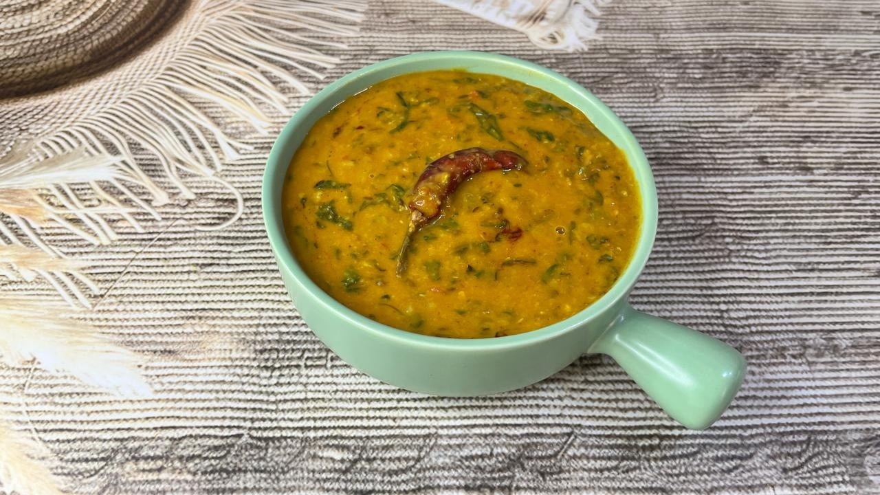 పాలకూర పప్పు 💚 | Palakura Pappu | Protein & Fibre Rich | Quick & Easy Recipe