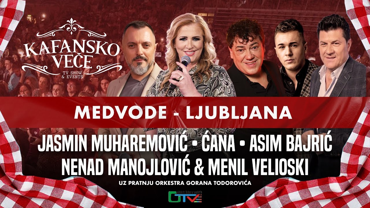 KAFANSKO VECE - MEDVODE | LIVE KONCERT | (ORK. GORANA TODOROVICA) | 2024
