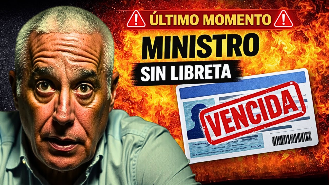 Último momento: Ministro del interior atropelló una moto con la libreta vencida