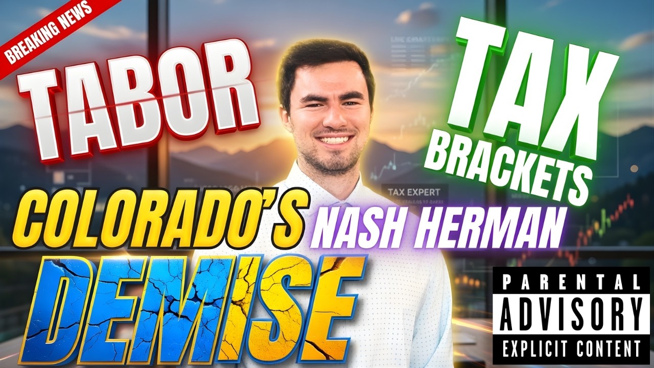 COLORADO WARNING: SB26-135 ENDS TABOR Refunds FOREVER + Progressive TAX Brackets w/ Nash Herman