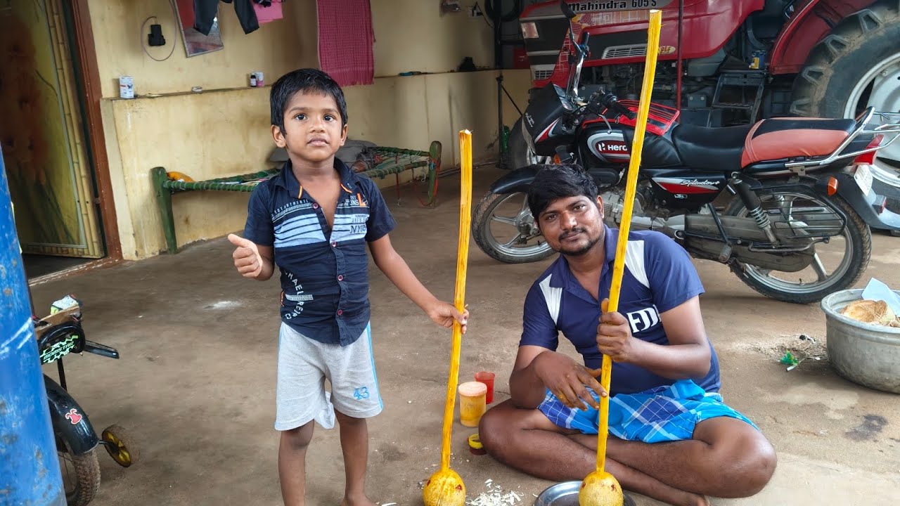Adi 1 salem festival coconut baking #தலை ஆடி#entertainment #fun🥥🥥🥥