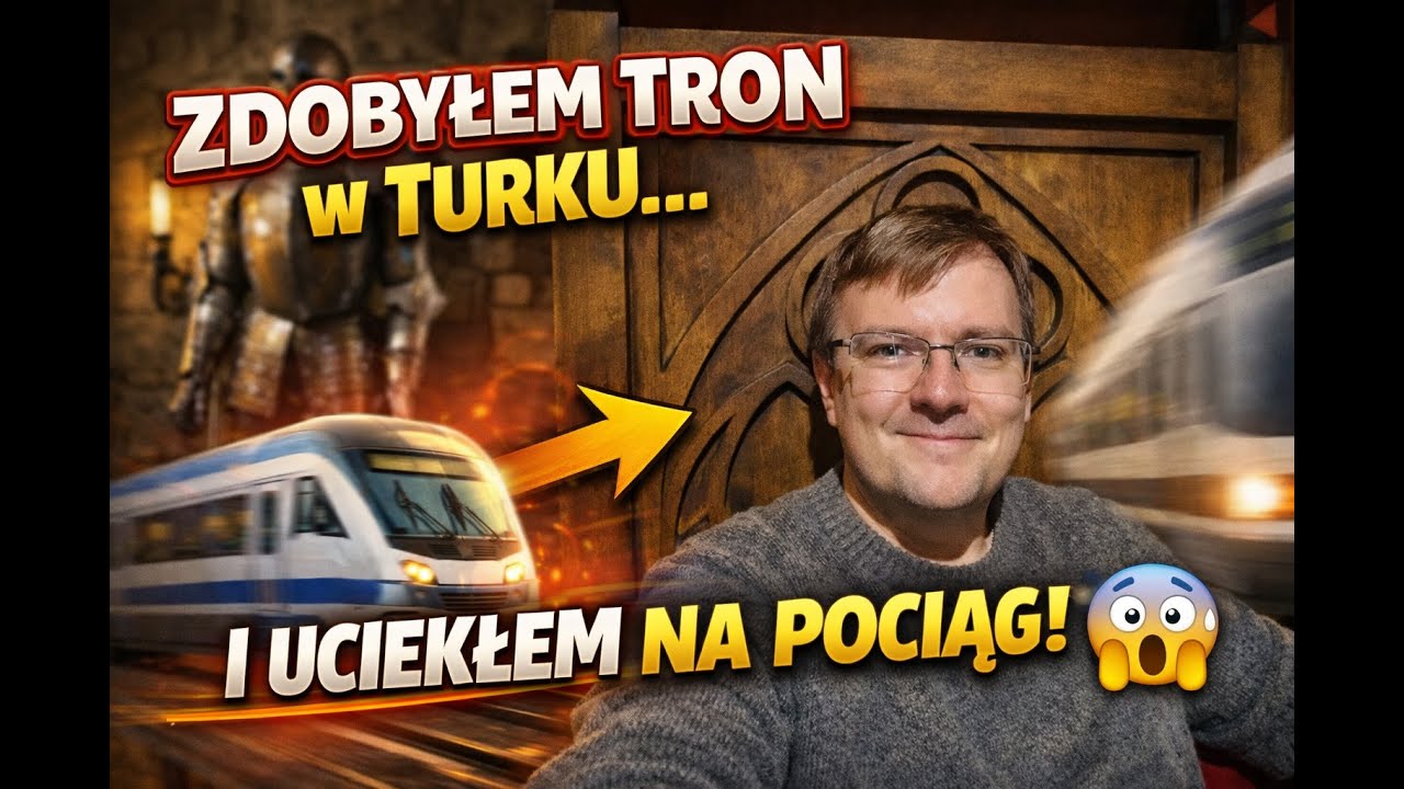 Zdobyłem tron w Turku... i uciekłem na pociąg! | Baltic Trip 2025