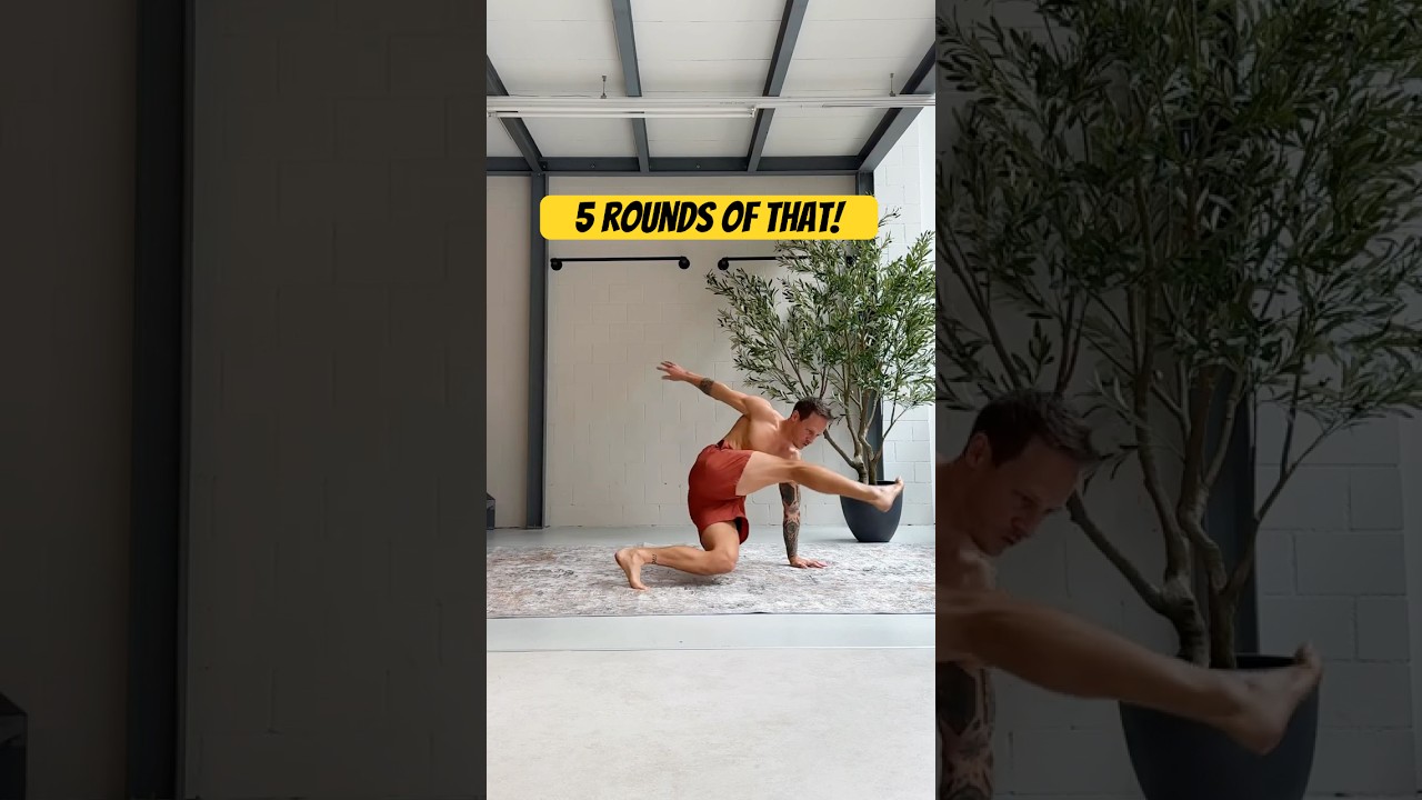 No Gym? No Problem! Quick Bodyweight Flow for Strength, Core, and Mobility 🔥
