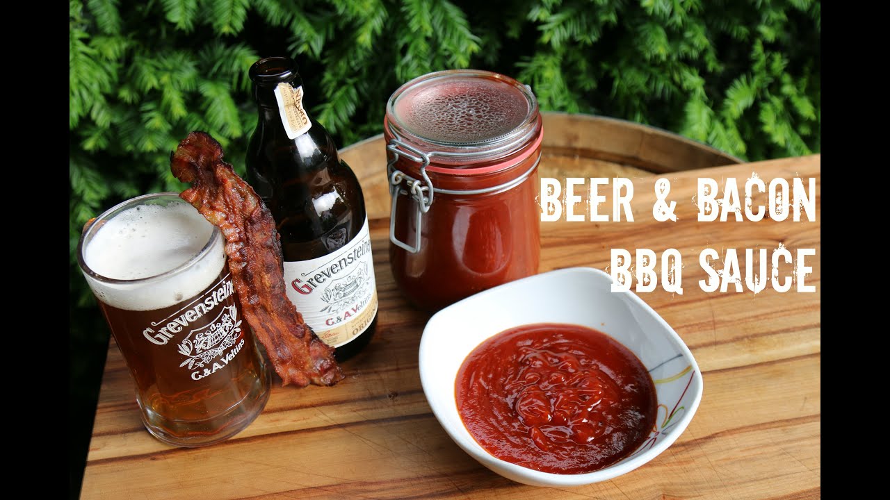 Beer & Bacon BBQ Sauce - Barbecue Glaze