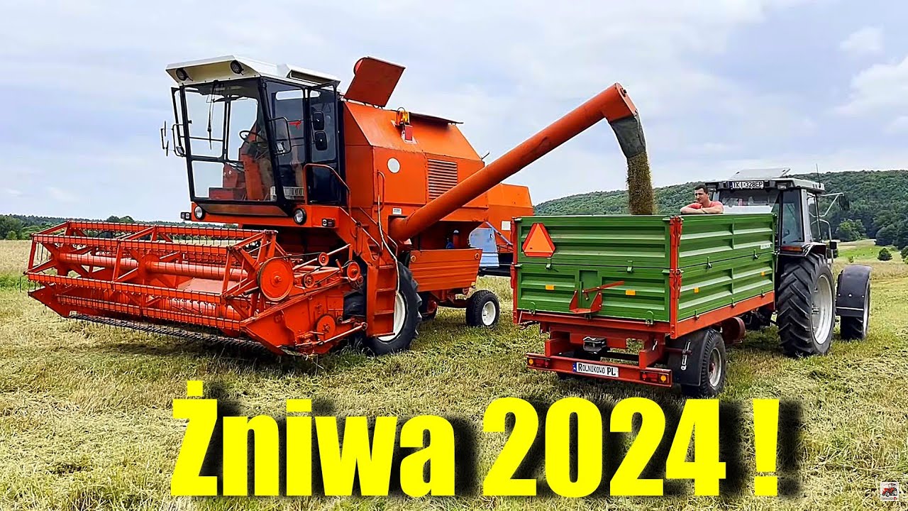Żniwa 2024 - Kosimy jęczmień ozimy !