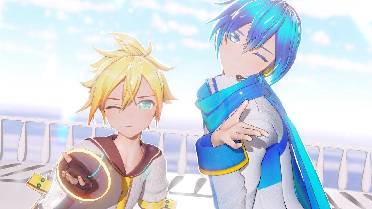 【MMD】 愛包ダンスホール 【YYB式鏡音レン, カルも式KAITO】