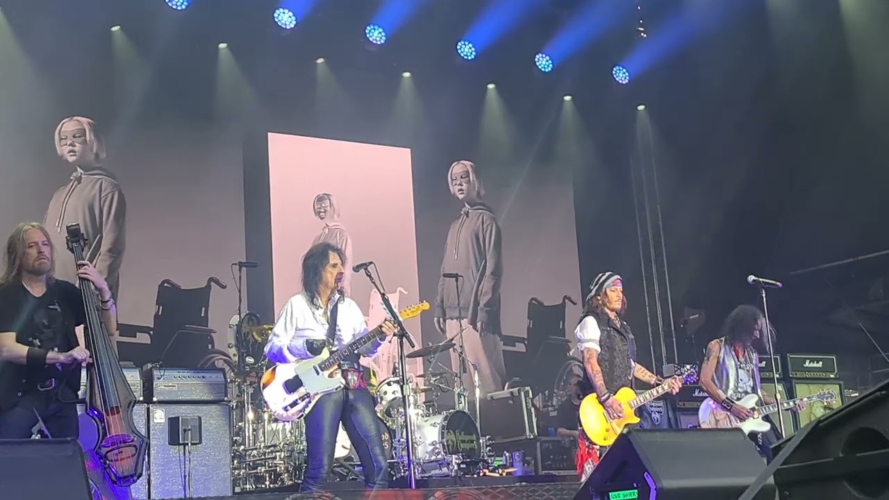 Hollywood Vampires - Heroes cover, Mainz 30.06.2023