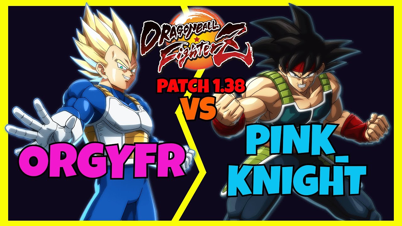 DBFZ - ORGYFR vs PINK_KNIGHT games (Goku Black, A. Gohan, SSJ Vegeta vs Bardock, SSJ Goku & Vegeta)