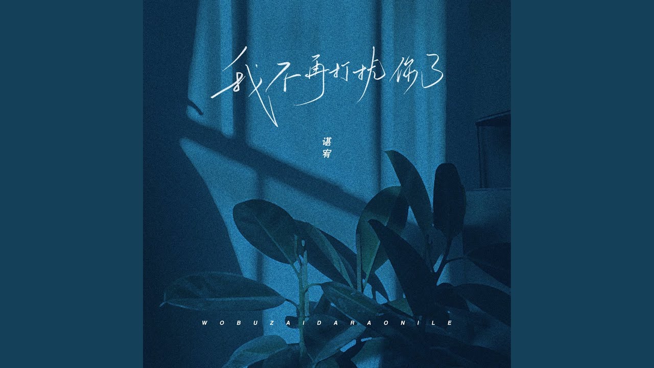 我不再打扰你了 (温柔版)