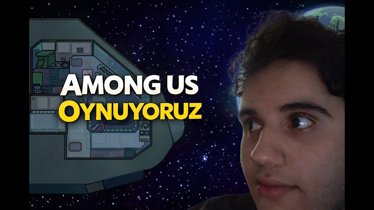 AMONG US OYNUYORUZ! KORKUDAN SAÇMALAMACALAR!