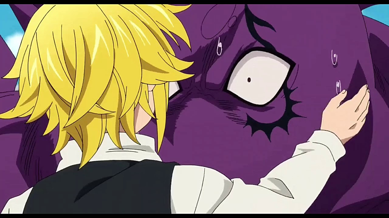 Meliodas destroys Fraudrin