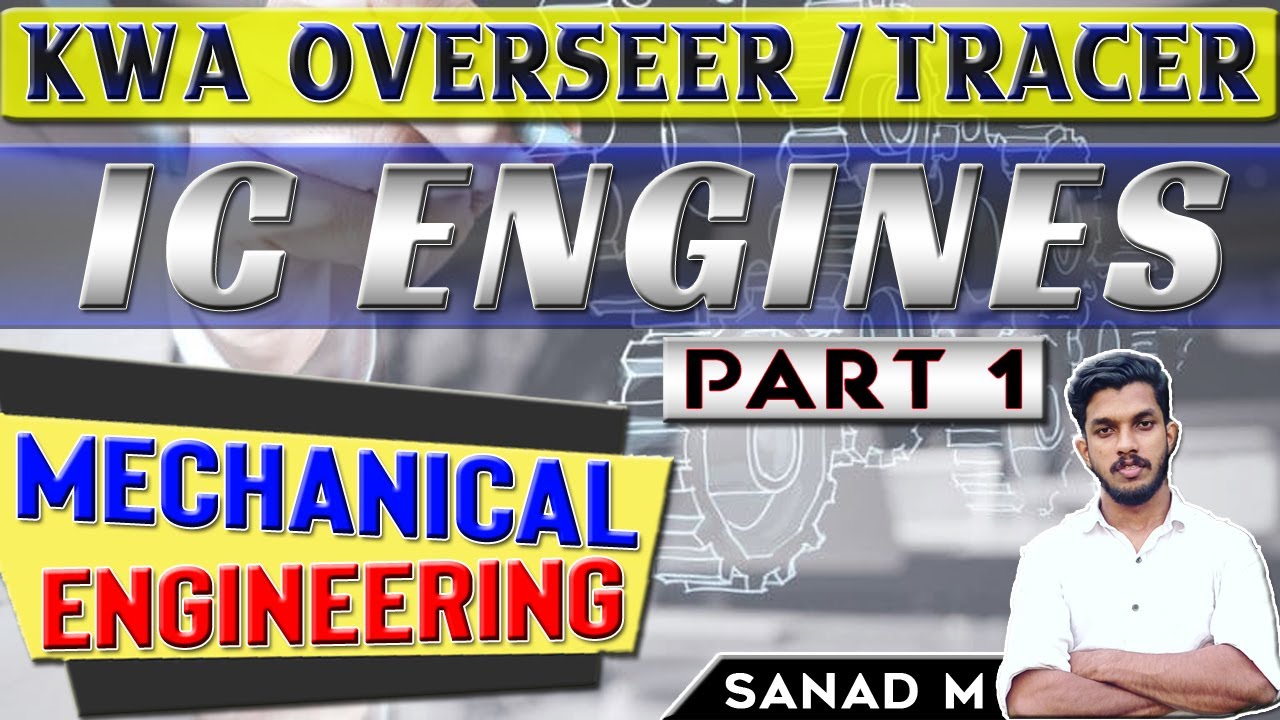 IC ENGINES || MECHANICAL ENGINEERING || KWA || OVERSEER GRADE 3 || TRACER