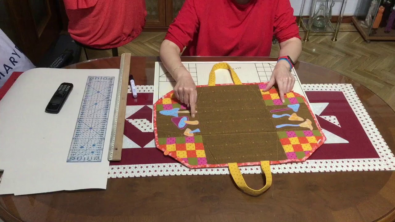 Patron de bolsa para la plancha. clase 1