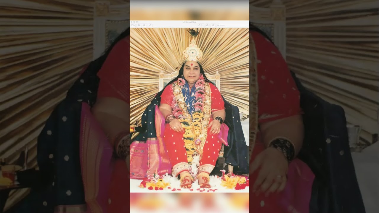 Dr Resham didi taking meditation on 4 th navratri .Thnx to her🙏