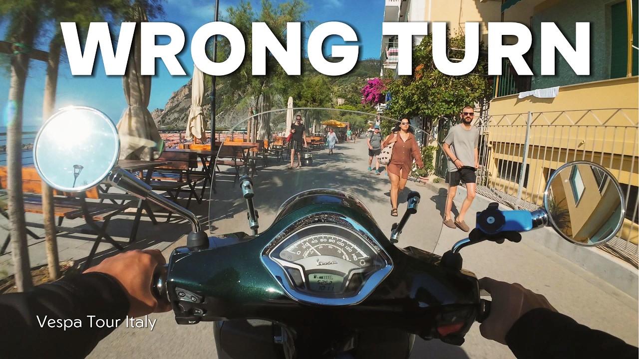Cinque Terre by Vespa: Wrong Turn, Van Crash & The Perfect Base