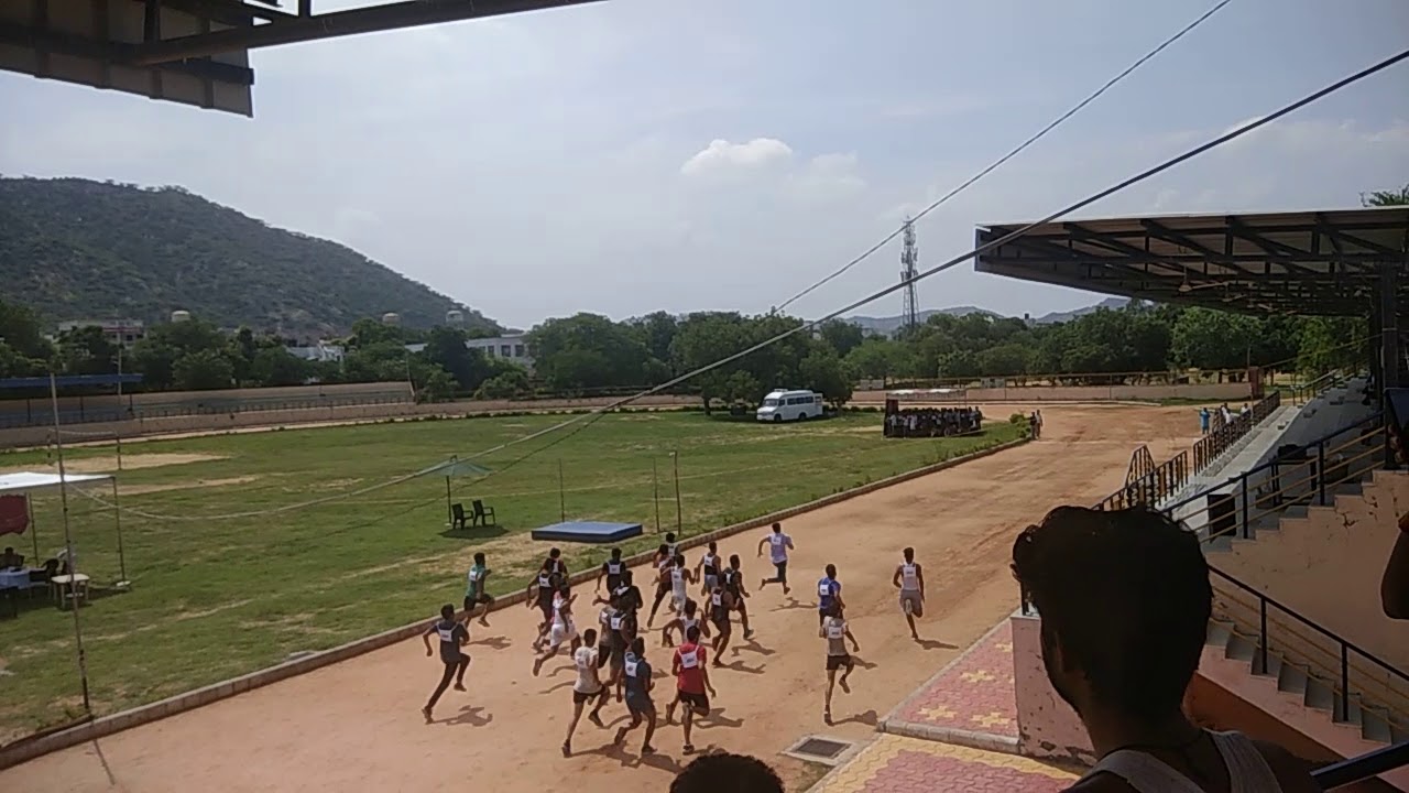 SSC CPO 100 METER RACE // PHYSICAL AT GROUP CENTRE 1 CRPF AJMER 23 July 2019