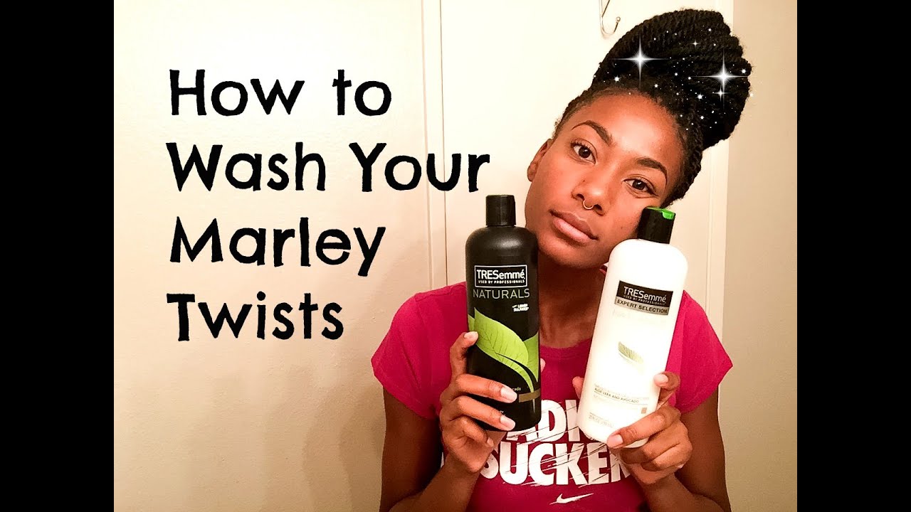 How to Wash Marley Twists, Braids, and Faux Locs | Easy!