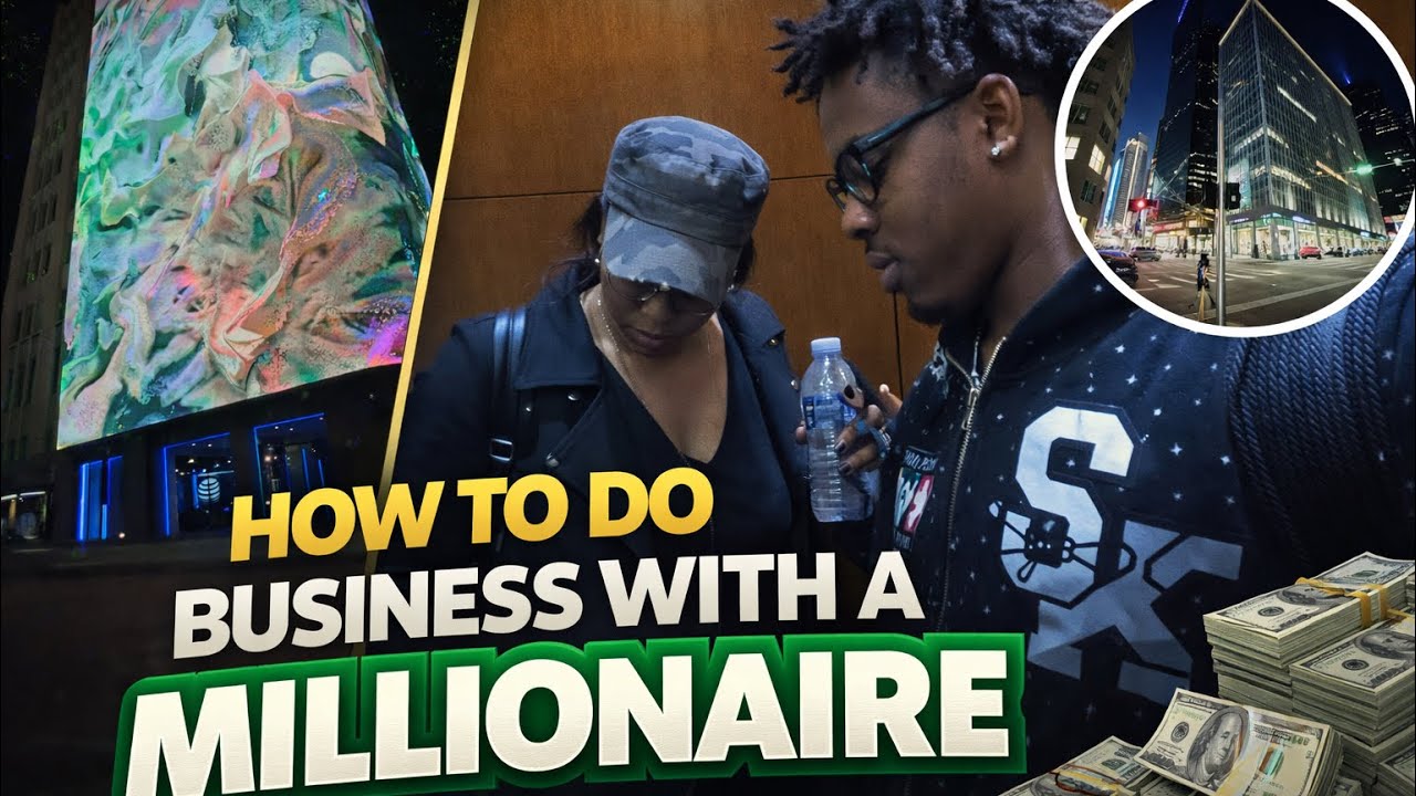 How To Do Business With a Millionaire￼ ft….👀