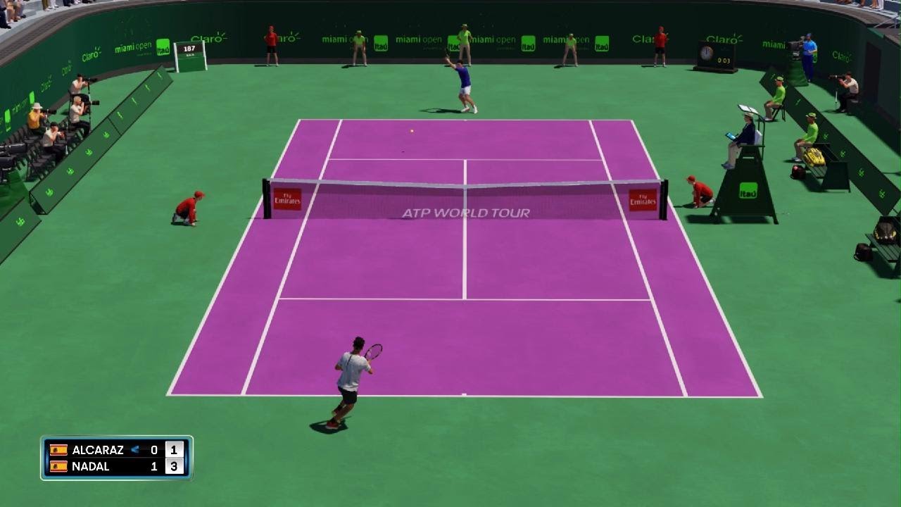 INTENSE RALLY |Rafa Nadal v Carlos Alcaraz| AO TENNIS 2