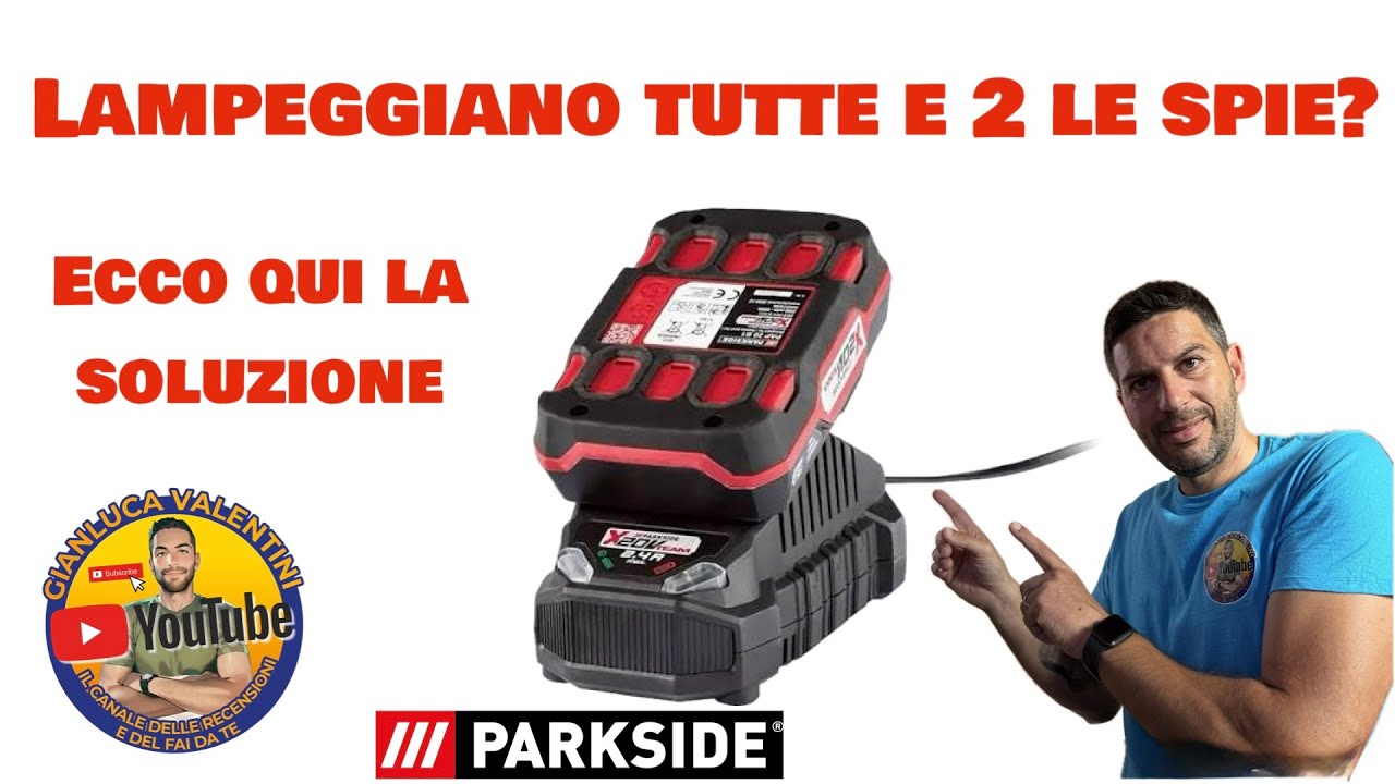 Tutti la buttano… io riparo una batteria Parkside guasta