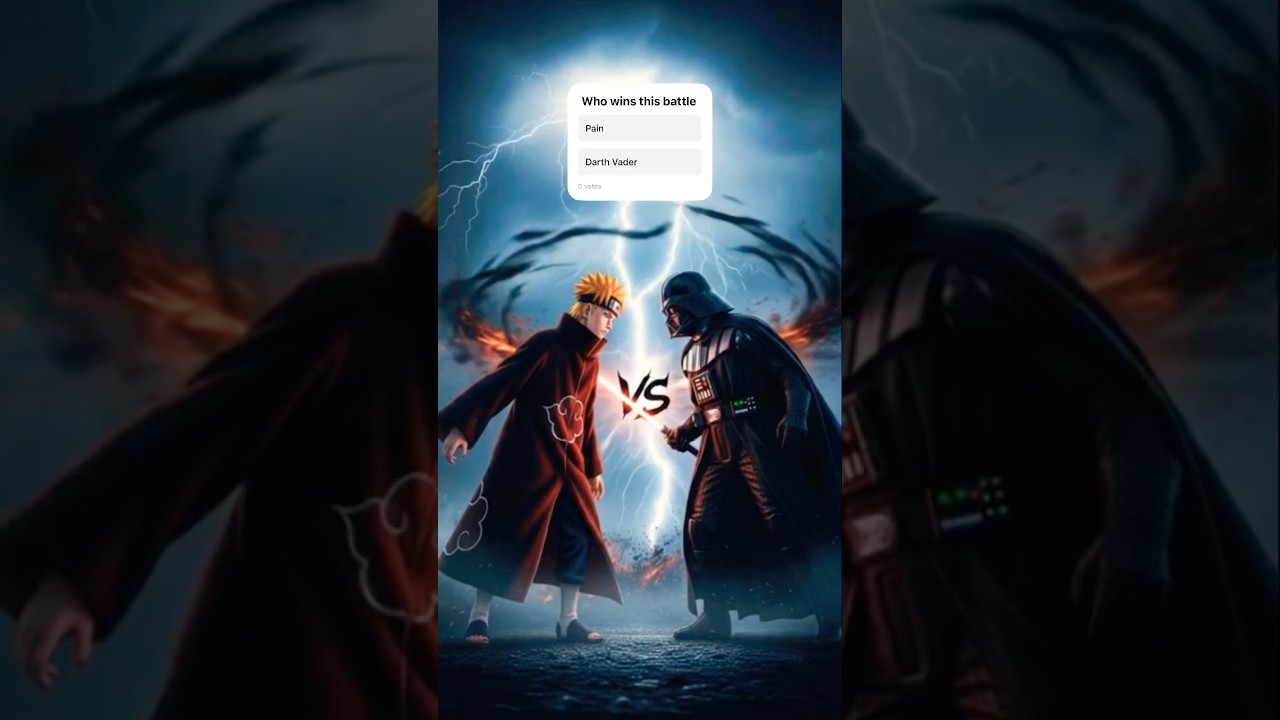 Pain v Darth Vader…Who wins? 