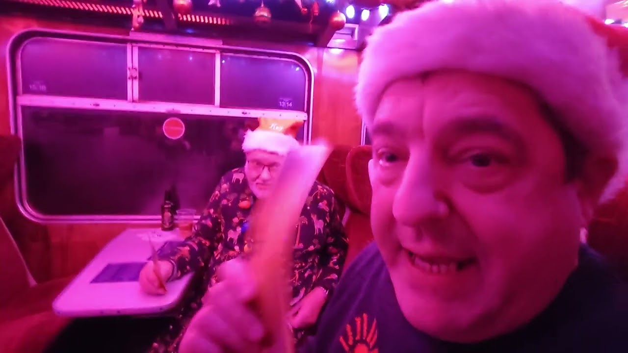 The Polar Express at Wensleydale Railway.