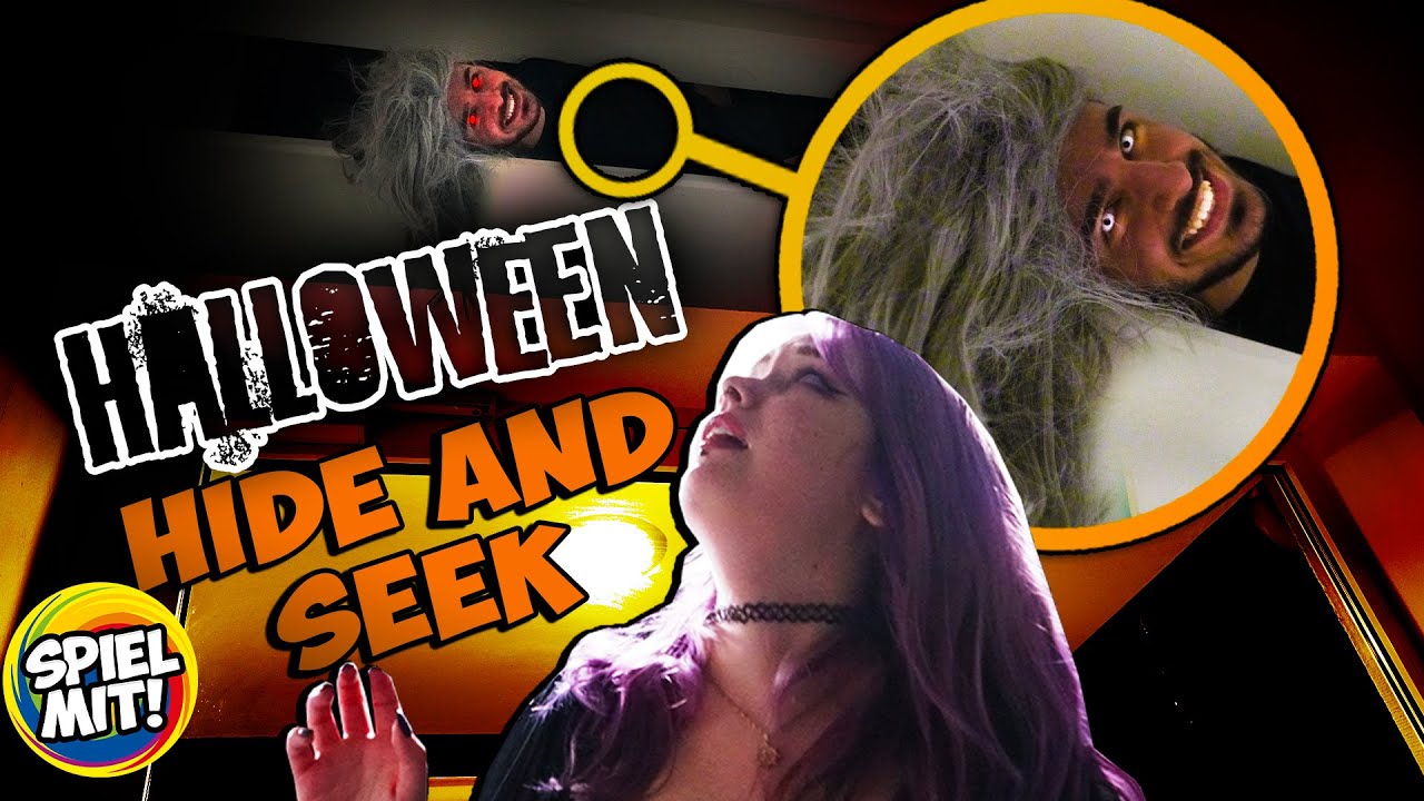 KATJA WIRD EXTREM ERSCHRECKT😱 Halloween Hide and Seek!