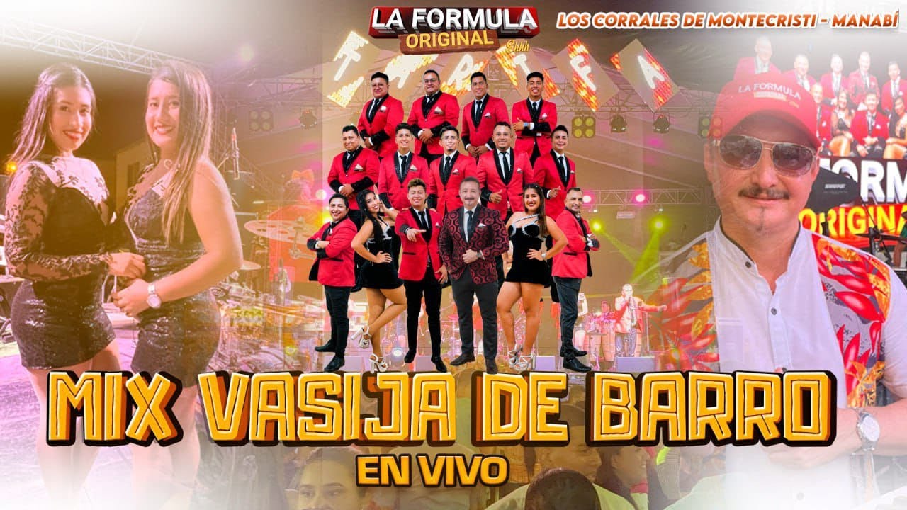 Mix Vasija de Barro - La Formula Original / En Vivo (Los Corrales de Montecristi - Manabí📌)