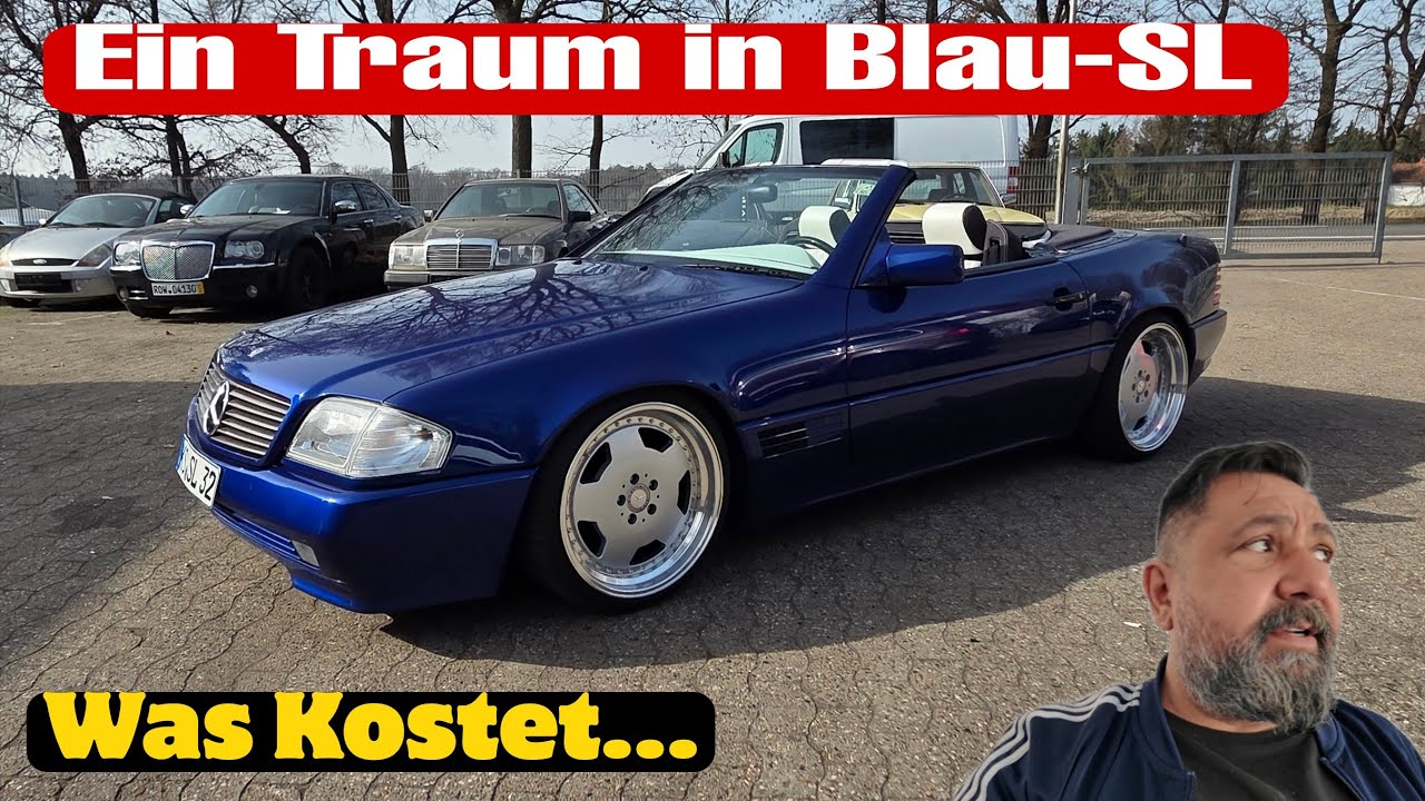 Ein Traum SL in Blau.....Was kostet? Marokko CLK Abholung. 