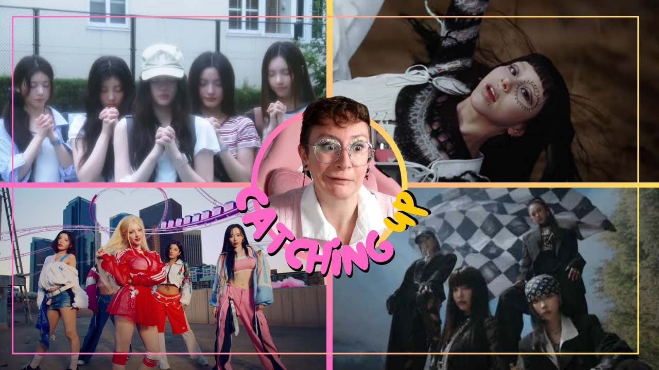 CATCHING UP | ILLIT, CHAEYOUNG, HYOLYN, GIRLSET, YOUNG POSSE, X:IN, i-dle and aespa REACTION 🇧🇪