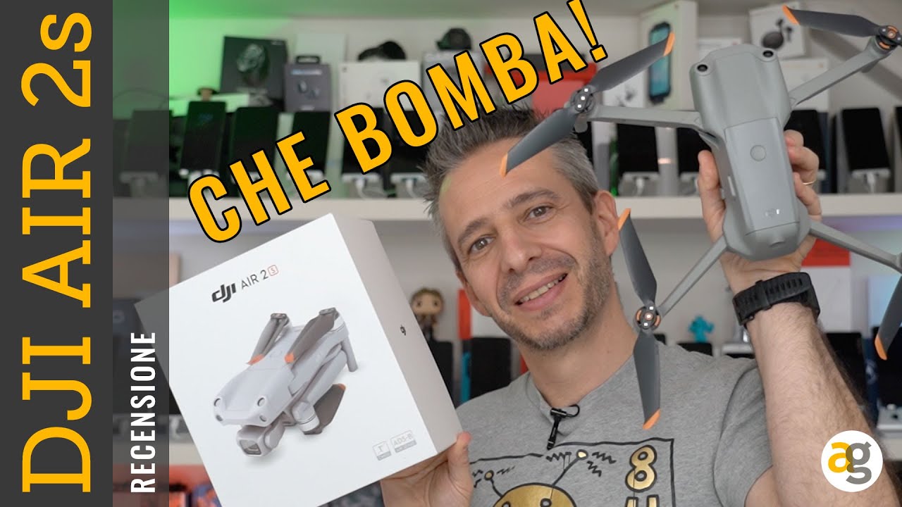 Recensione DJI AIR 2s il DRONE TUTTOFARE in 4K