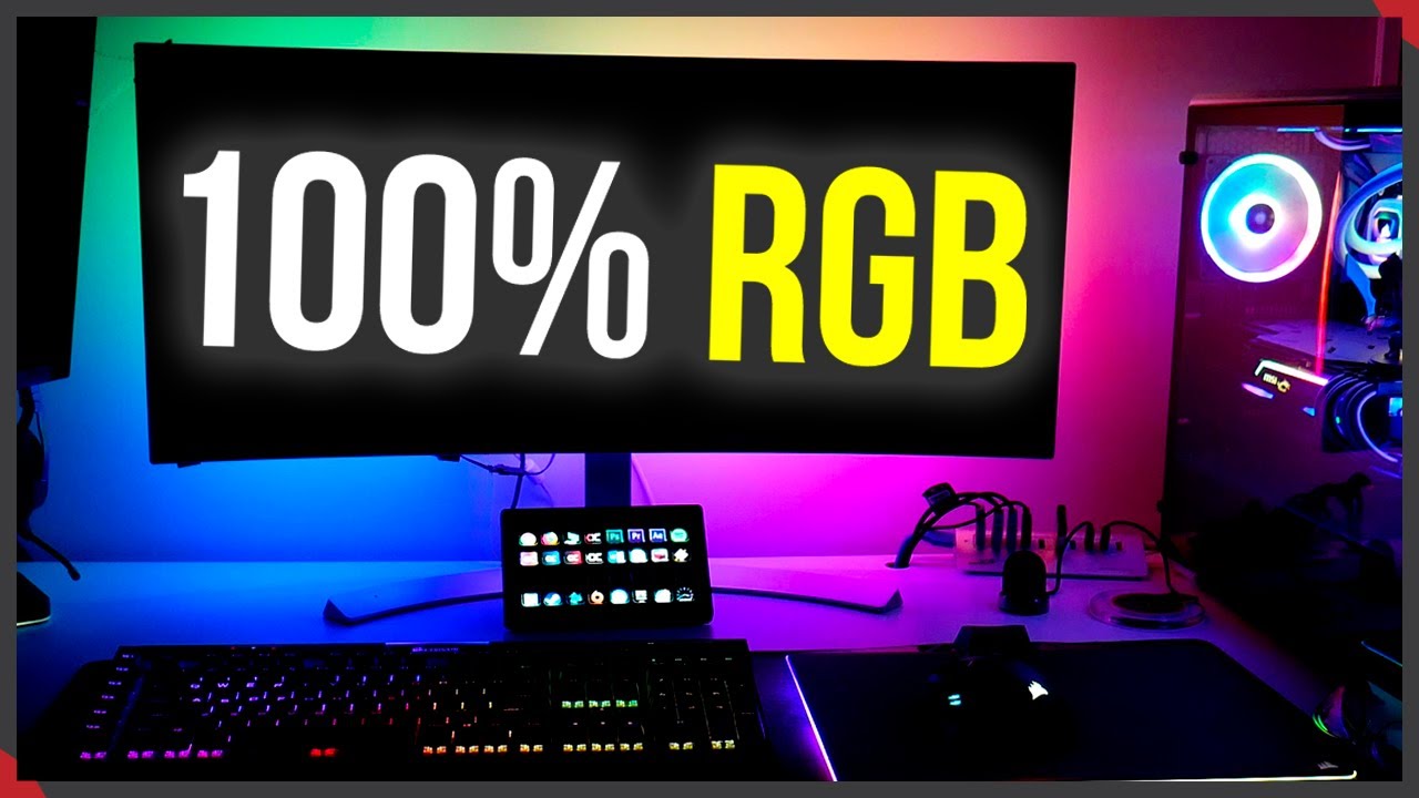 El AMBILIGHT de CORSAIR | Review ICUE LS100