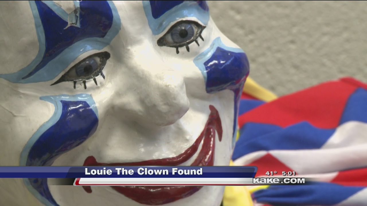 Wichita police find Joyland's clown Louie