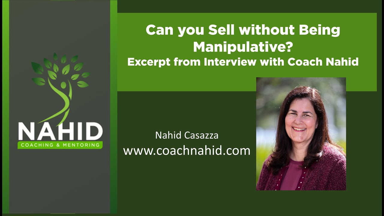 Can you Sell without Being Manipulative?