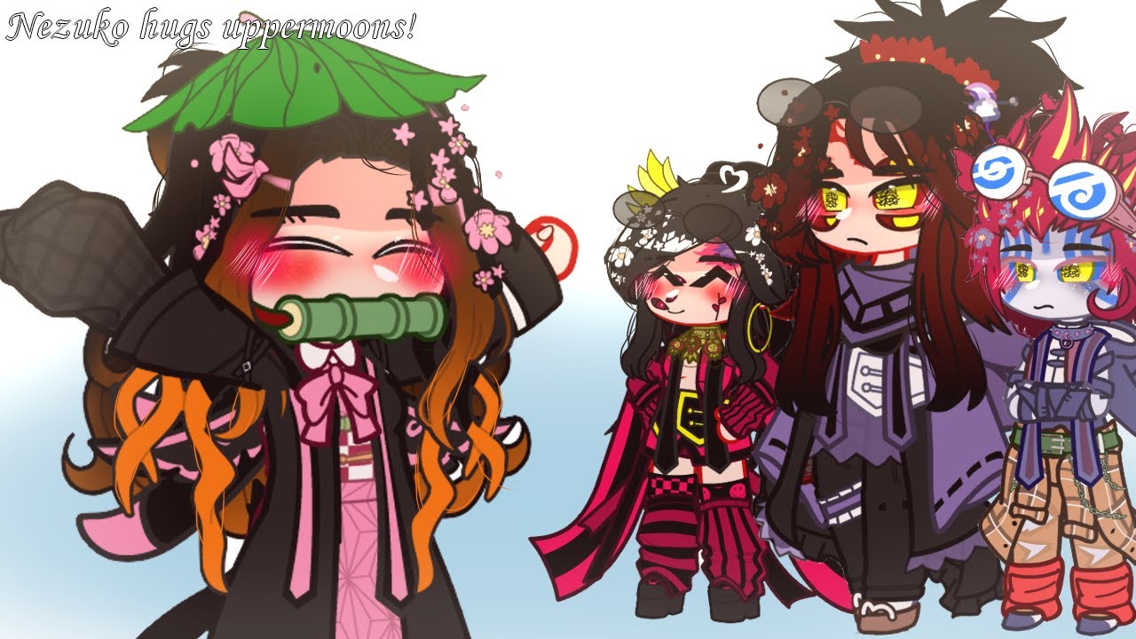 Nezuko hugs uppermoons! (+muzan) // Kny // GN