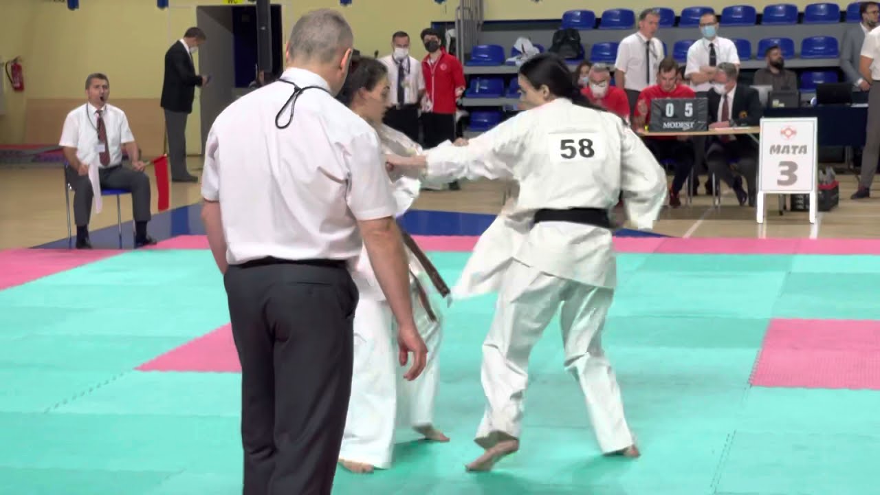 Inna Veliksar vs Irem Mingsar - The 34th European Championship