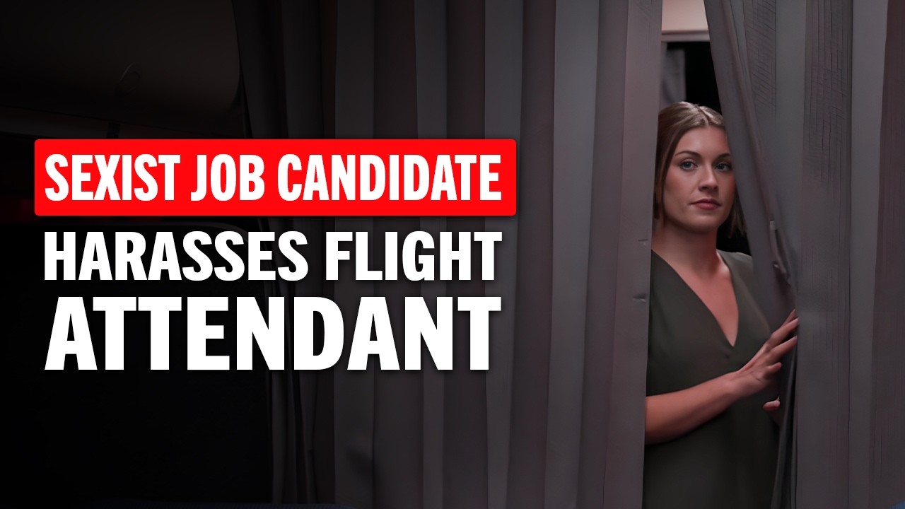 Entitled Man Won’t Stop Flirting On The Plane - Big Mistake