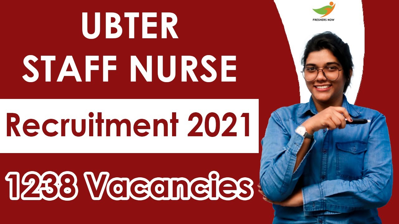 UBTER Recruitment 2021 | 1238 Vacancies | Eligibility, Salary & Selection Process | Apply Online